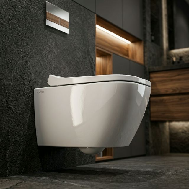 73460B7000 BEYOND ЧАША Подвесной безободковый унитаз 580 RIMLESS