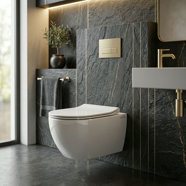 73460B7000 BEYOND ЧАША Подвесной безободковый унитаз 580 RIMLESS